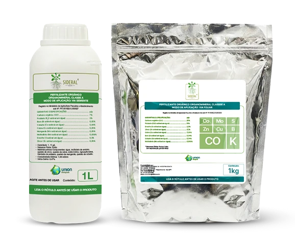 Embalagens Sideral Seeds e Sideral Power